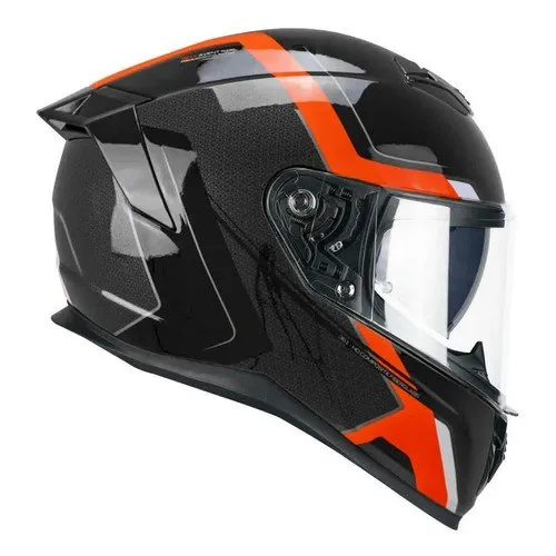 CASCO CGM AVENT FIBRA RIDE NERO ROSSO FLUO