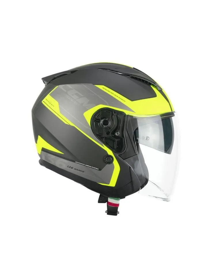 CGM DNA APAVHE GRAFITE GIALLO FLUO OPACO