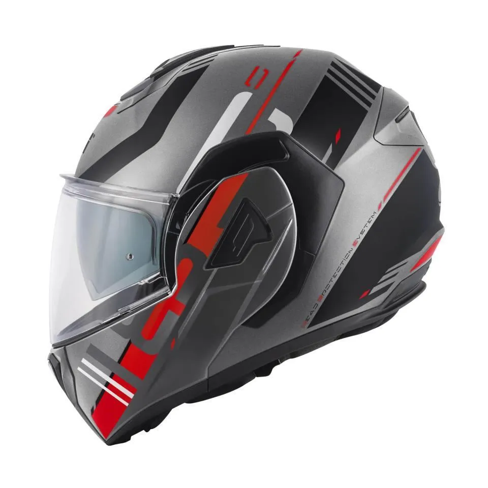 GIVI X30 Pulsar MATE TITANIO NEGRO ROJO