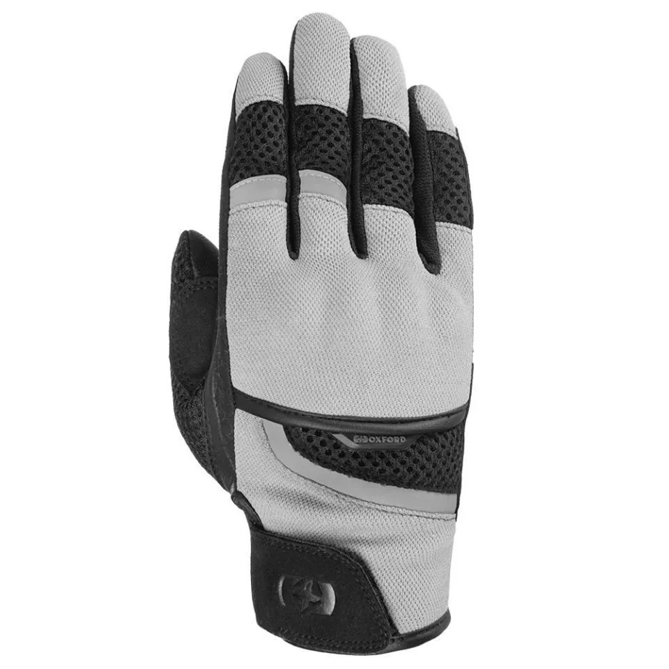 Guantes BRISBANE OXFORD mujer gris/blanco/negro