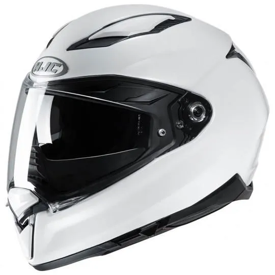 HJC F70 PEARL WHITE