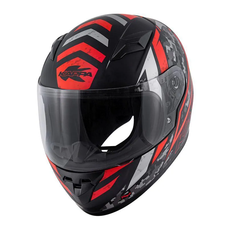 KAPPA KJ04 MATT BLACK/RED