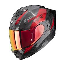 EXO-1500 CARBON AIR PLATTED Negro-Rojo