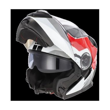 Cascos Modular ACERBIS SEREL BIANCO ROSSO